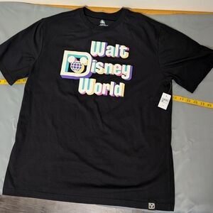 Disney Black Walt Disney World Short Sleeve Tee